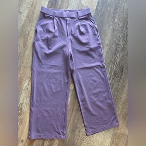 HALARA Purple Wide Leg Pants